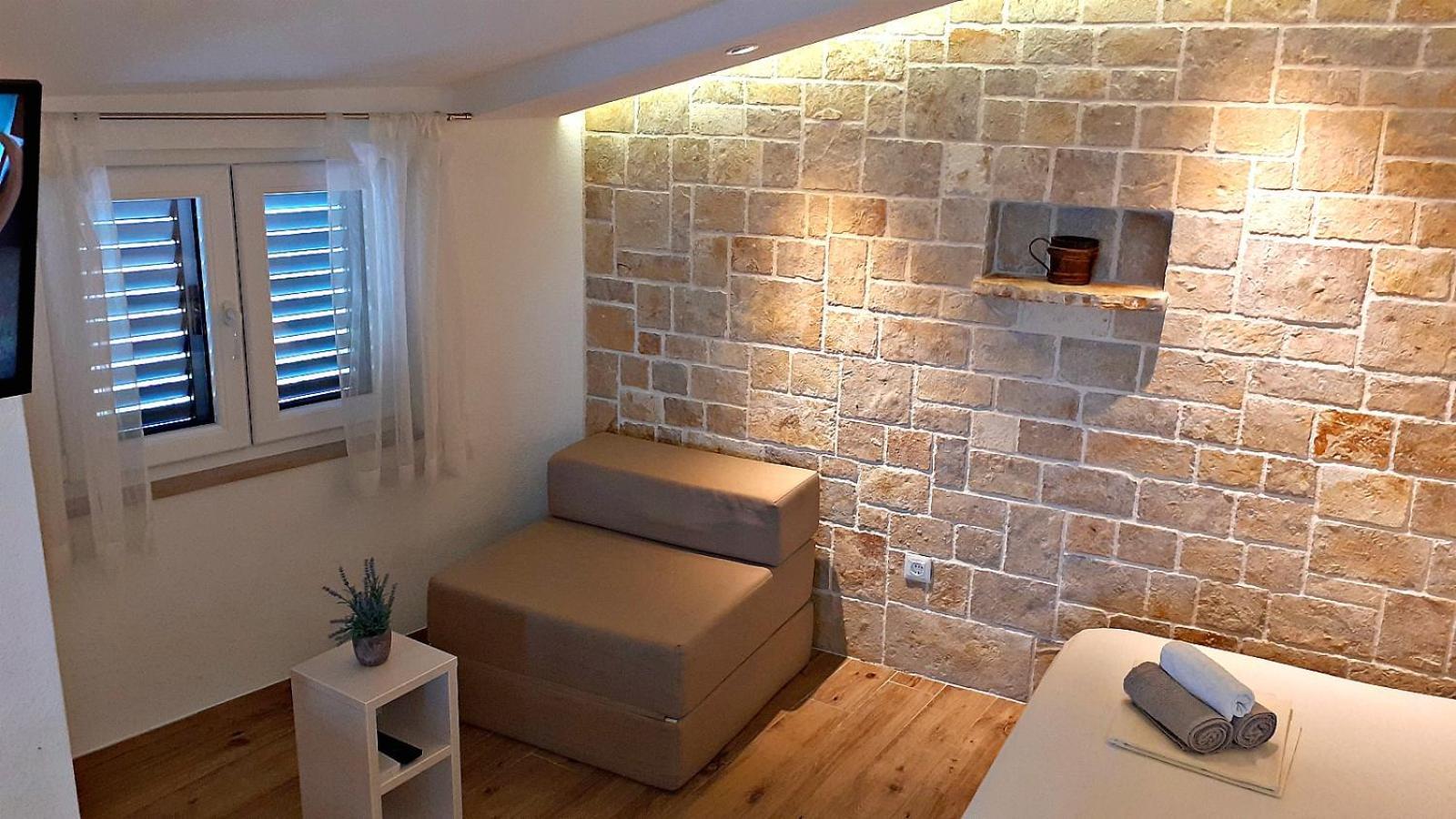 Stone House Bonaca Apartment Baška Voda Cameră foto